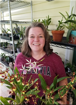 Mrs. Gibby and Orchids